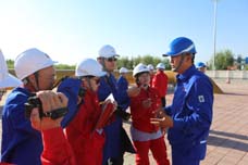 采訪中亞天然氣管道負(fù)責(zé)人