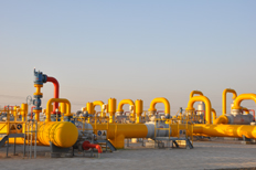 天然氣輸入靖邊站后進(jìn)入北京