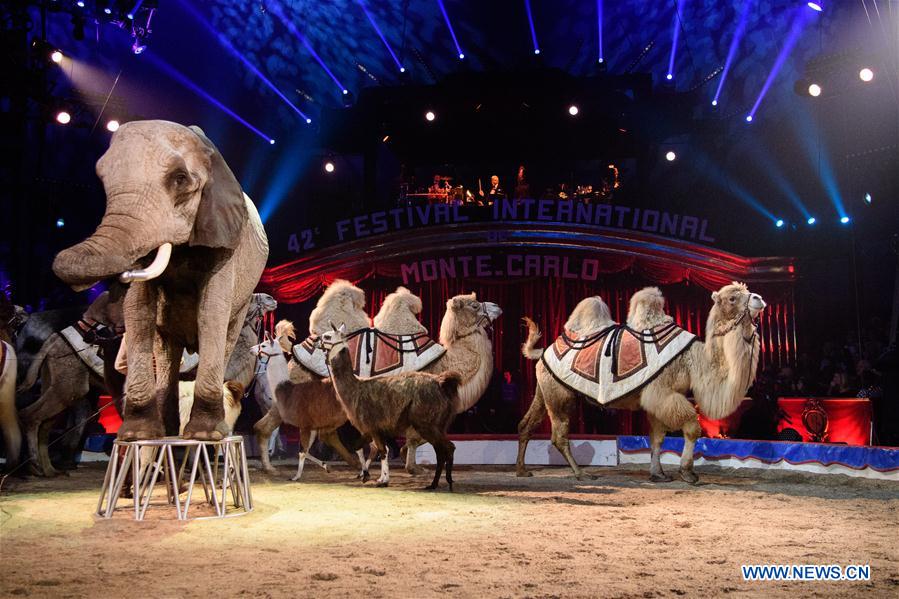 MONACO-FONTVIEILLE-42ND MONTE-CARLO INTERNATIONAL CIRCUS FESTIVAL