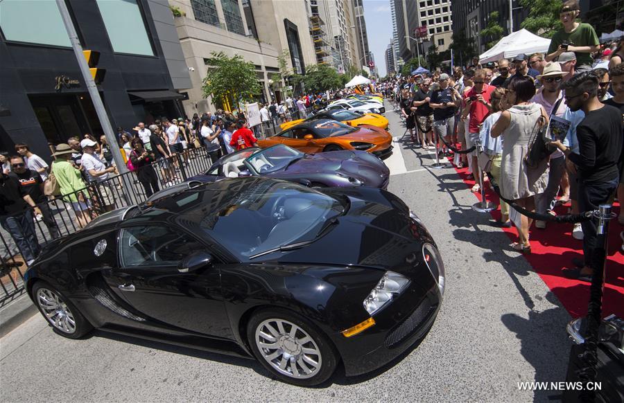 CANADA-TORONTO-EXOTIC CAR SHOW