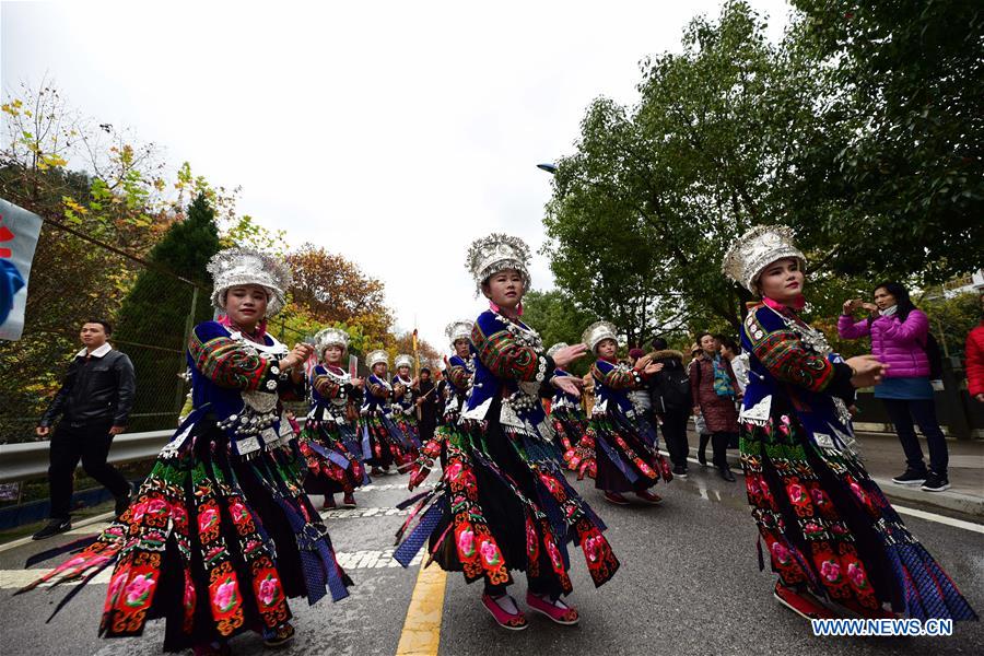 #CHINA-GUIZHOU-MIAO ETHNIC GROUP-NEW YEAR-CELEBRATION (CN)&nbsp;