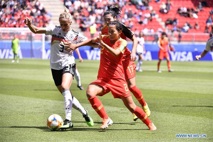 (SP)FRANCE-RENNES-2019 FIFA WOMEN'S WORLD CUP-GROUP B-GER VS CHN