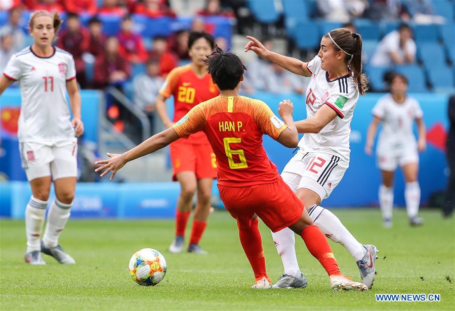 (SP)FRANCE-LE HAVRE-2019 FIFA WOMEN'S WORLD CUP-GROUP B-CHINA-SPAIN
