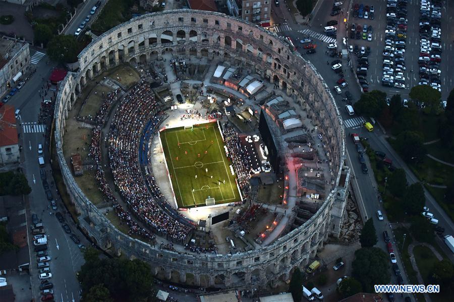 (SP)CROATIA-PULA-ARENA-BAYERN MUNICH LEGENDS