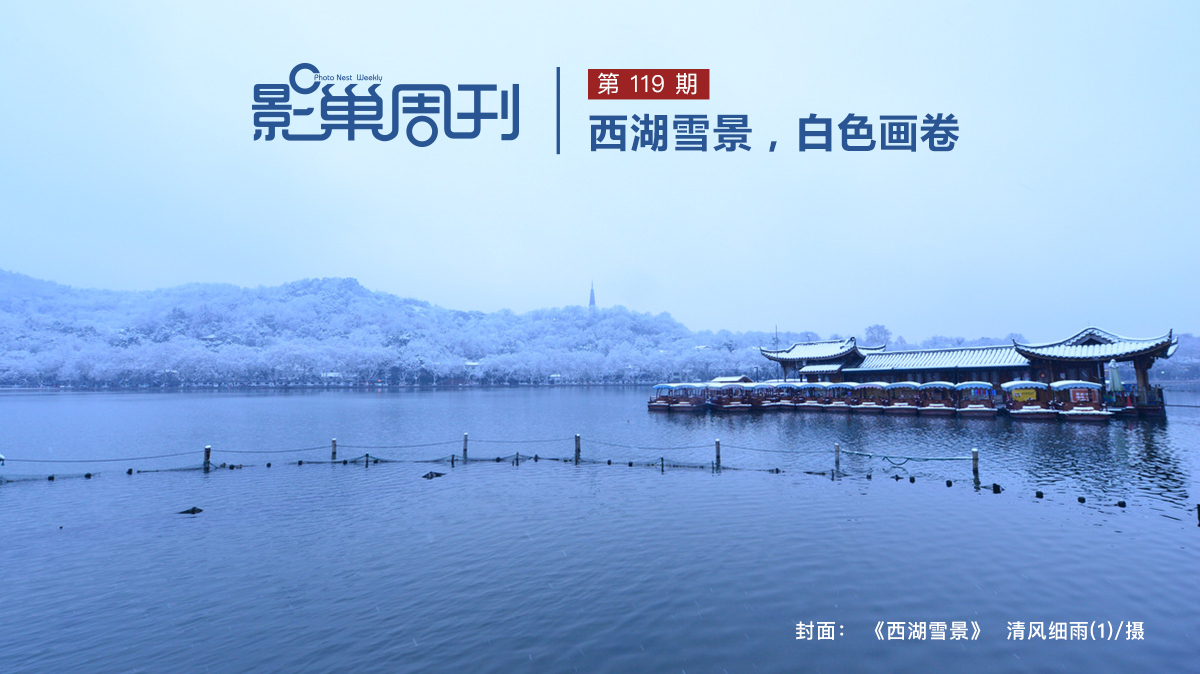 【影巢周刊】西湖雪景，白色畫卷