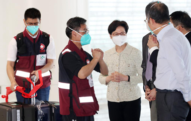 特殊的第12次出征&mdash;&mdash;&ldquo;德叔&rdquo;援港抗疫記