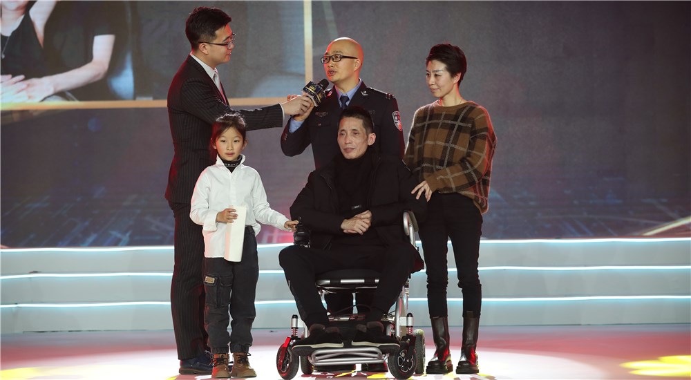 第三位年度感動(dòng)人物張海林、朱丹丹夫婦分享心路歷程