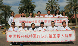 中國援助科威特醫(yī)療隊、中資機構