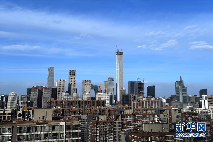 （圖文互動）（2）藍天白云講述北京新時代新故事&mdash;&mdash;北京站上新時代發展新起點