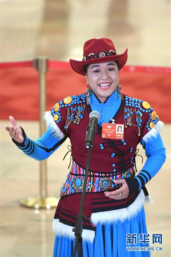 （兩會&middot;XHDW）（5）全國政協委員接受采訪