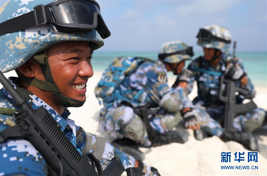 （壯麗70年&middot;奮斗新時代&middot;新華全媒頭條&middot;圖文互動）（6）&ldquo;你在我的航程上，我在你的視線里&rdquo;&mdash;&mdash;走進海軍西沙中建島官兵的五彩世界