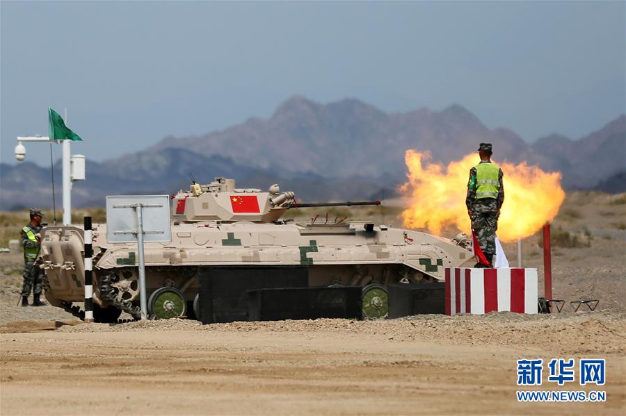 （圖文互動）（6）&ldquo;國際軍事比賽-2019&rdquo;：中國參賽隊刷新&ldquo;蘇沃洛夫突擊&rdquo;步戰(zhàn)車組單車賽紀(jì)錄