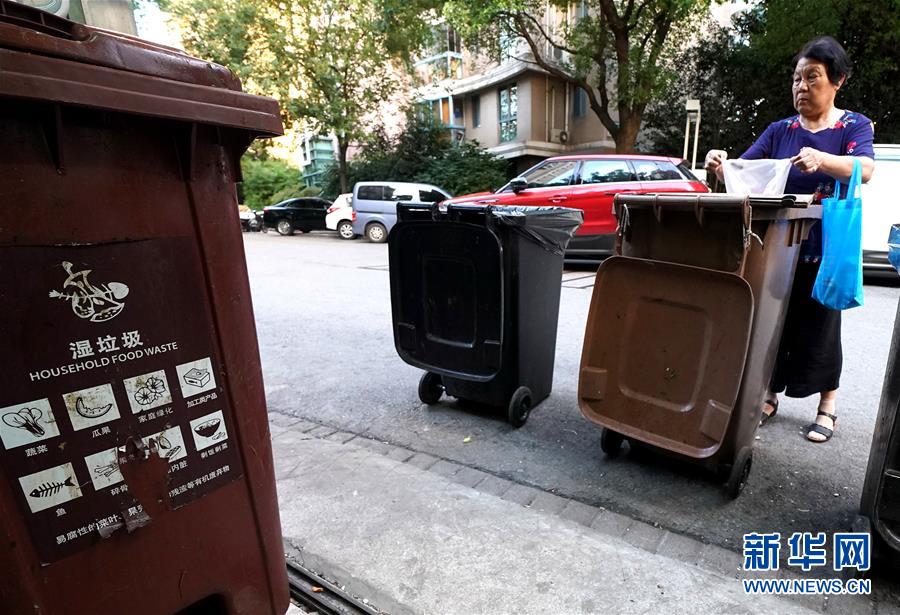 (新華視點·圖文互動)(1)上海垃圾分類“滿月”:“拎得清”了,“守得住”么?