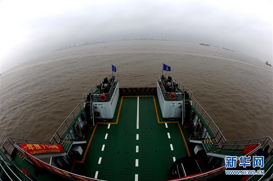 （圖文互動）（1）長江口生態修復見成效 水下長出147公里&ldquo;人工魚礁&rdquo; 