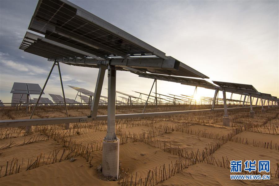 (在習近平新時代中國特色社會主義思想指引下——新時代新作為新篇章·總書記關切高質量發展·圖文互動)(4)從一粒沙看不斷擴大的中國綠色版圖