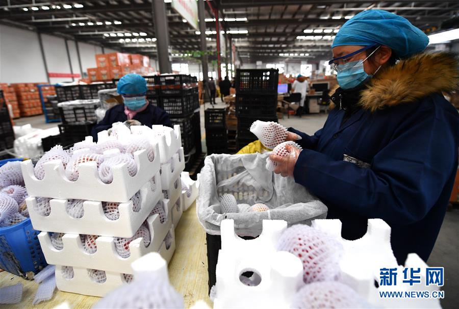 （聚焦疫情防控&middot;圖文互動）（1）&ldquo;一輛輛車出發，春暖花開的日子就不遠了&rdquo;&mdash;&mdash;西北電商大縣陜西省武功縣復工見聞