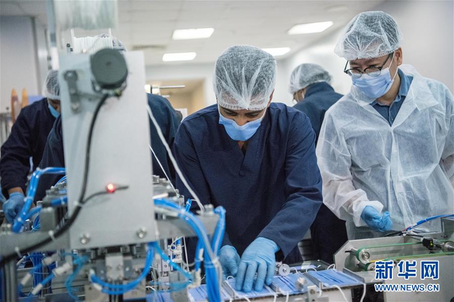 （國際疫情&middot;圖文互動）（1）記者手記：中埃合作生產以緩解埃及口罩緊缺