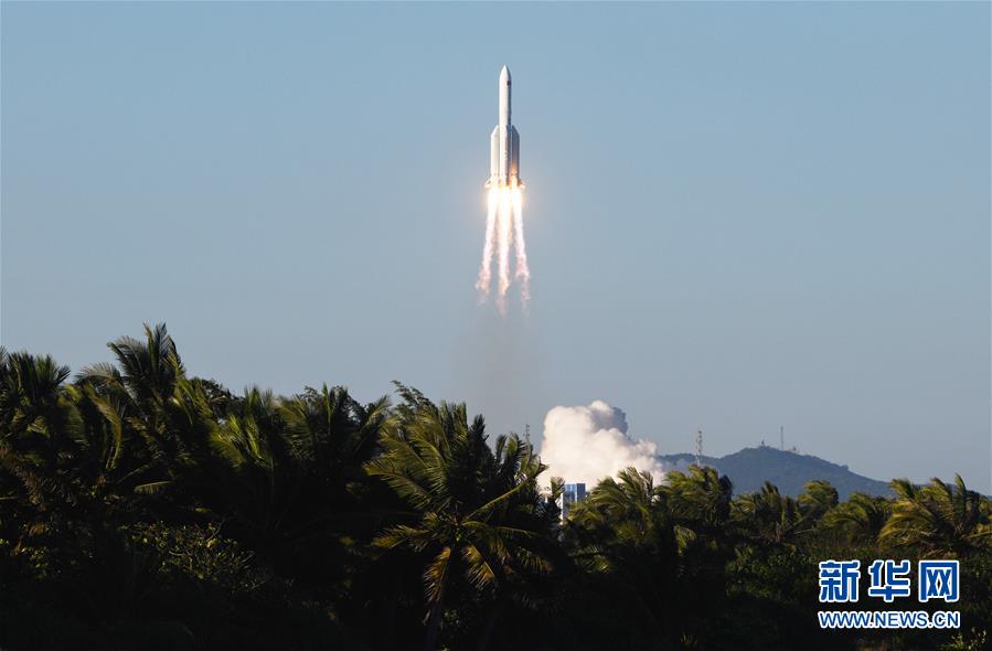 （圖文互動）（5）長征五號B運載火箭首飛成功 我國載人航天工程&ldquo;第三步&rdquo;任務開啟