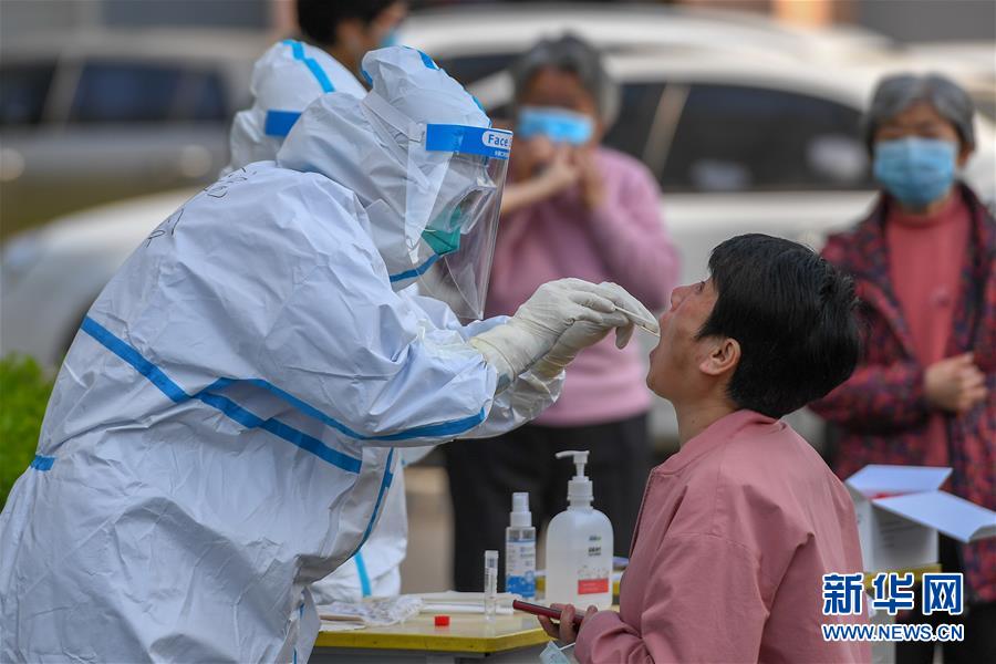 (聚焦疫情防控·圖文互動)(4)吉林省15日新增本地新冠肺炎確診病例2例 當地進一步擴大核酸檢測范圍