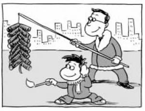 春節若遇霧霾，煙花怎么放？