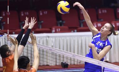 女排超級聯賽：廣東恒大勝山東體彩