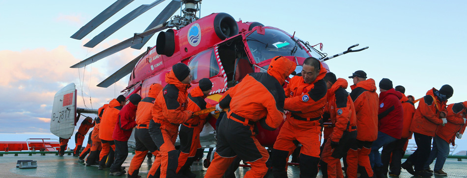 &ldquo;雪龍&rdquo;號科考隊員的日常生活