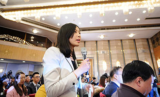 澳門澳亞衛視記者提問