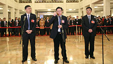 十三屆全國(guó)人大一次會(huì)議第四場(chǎng)&ldquo;代表通道&rdquo;