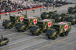 搶修搶救方隊：戰斗員和裝備的&ldquo;移動醫院&rdquo;