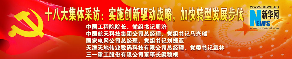十八大集體采訪：實施創新驅動戰略，加快轉型發展步伐