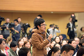 香港商業電臺記者提問