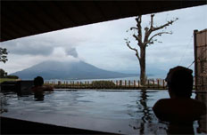 日本鹿兒島:一半是火山一半是溫泉