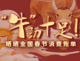 &ldquo;牛&rdquo;勁十足！曬曬全國春節消費賬單