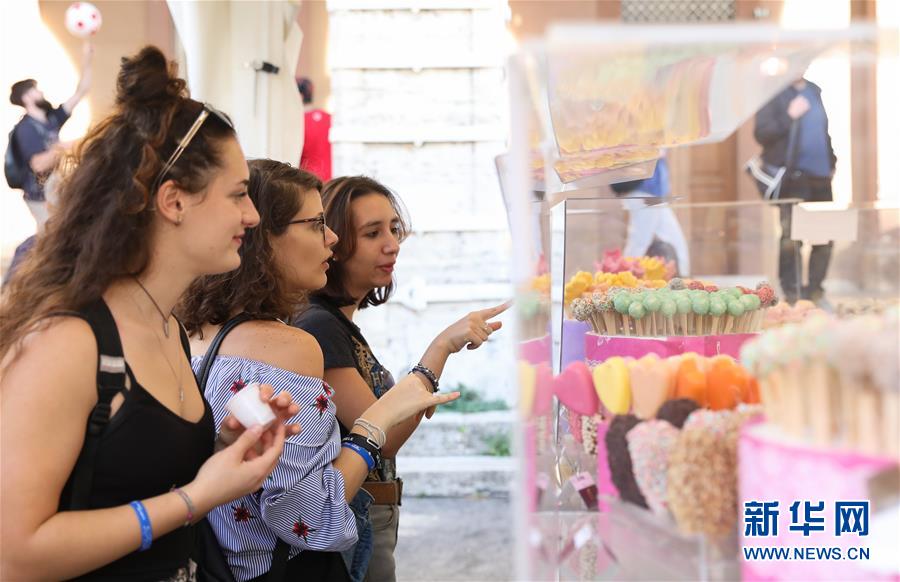 （國(guó)際）（3）&ldquo;歐洲巧克力節(jié)&rdquo;在意大利佩魯賈開(kāi)幕