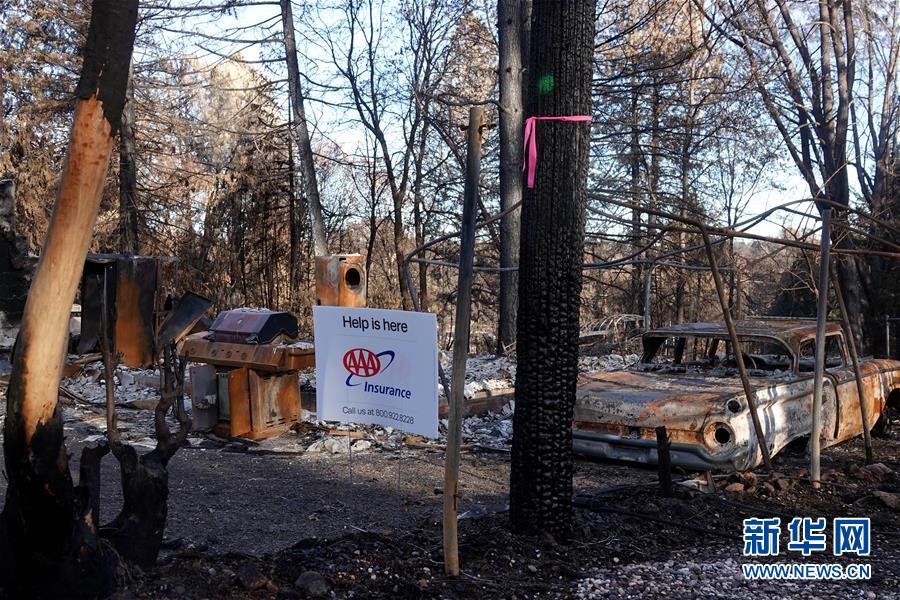 （國際&middot;圖文互動）（1）一場山火，讓這個冬天格外冷&mdash;&mdash;探訪美國加州山火災區(qū)