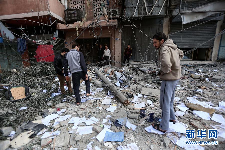 （國際）（6）巴勒斯坦總統(tǒng)譴責(zé)以色列對(duì)加沙地帶&ldquo;侵略升級(jí)&rdquo;