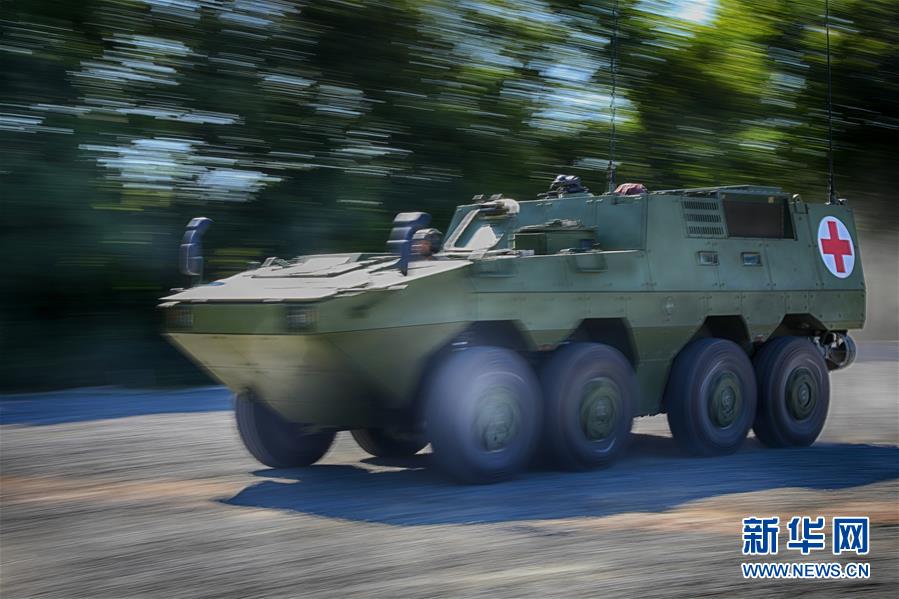 (國(guó)際·圖文互動(dòng))(3)“共同的理念,讓合作更深入更順暢”——走進(jìn)中德“聯(lián)合救援-2019”衛(wèi)勤實(shí)兵聯(lián)合演習(xí)德方野戰(zhàn)二級(jí)醫(yī)院