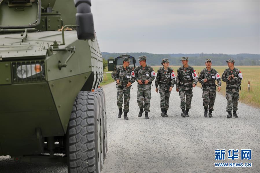 (國際·圖文互動)(2)通訊:海外演訓場,走來一群中國衛生士官