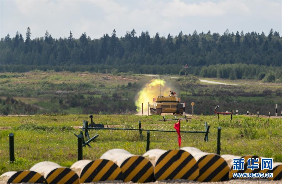 （國際）（5）中國&ldquo;坦克兩項&rdquo;參賽隊在&ldquo;國際軍事比賽-2019&rdquo;中首賽告捷