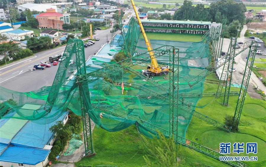 （國際）（5）超強臺風&ldquo;美莎克&rdquo;過境韓國致1死1傷