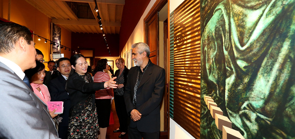 &ldquo;感知中國 走進秘魯&mdash;&mdash;APEC&lsquo;人與自然&rsquo;藝術展&rdquo;亮相秘魯