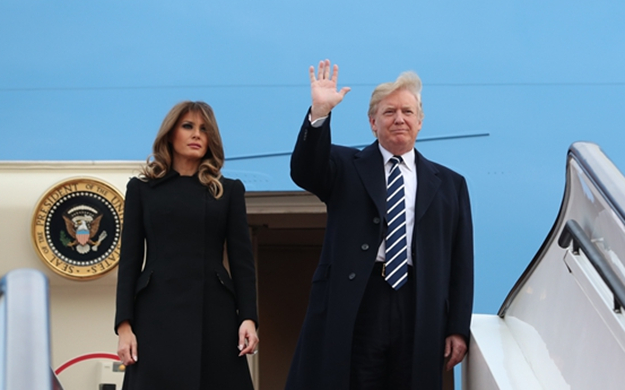 特朗普今起訪華 中方將以&ldquo;國事訪問+&rdquo;規格接待