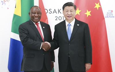 習近平會見南非總統