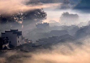 婺源山村美景猶如仙境